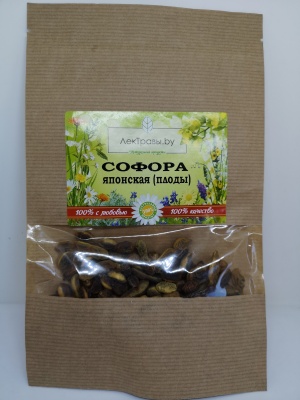 Софора японская  (ПЛОДЫ), Ручной сбор, Алтай, Вес 50 г