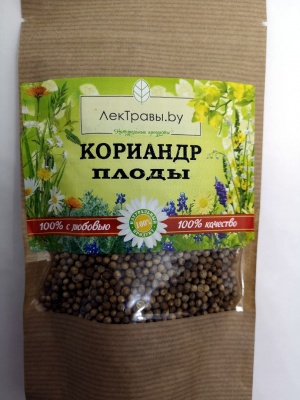 Кориандр (семена) Ручной сбор (Алтайский край) 50 г.