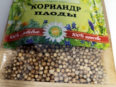 Кориандр (семена) Ручной сбор (Алтайский край) 50 г.