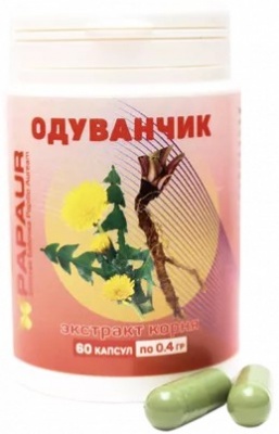 ОДУВАНЧИК. ЭКСТРАКТ КОРНЯ