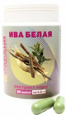 ИВА БЕЛАЯ. ЭКСТРАКТ КОРЫ